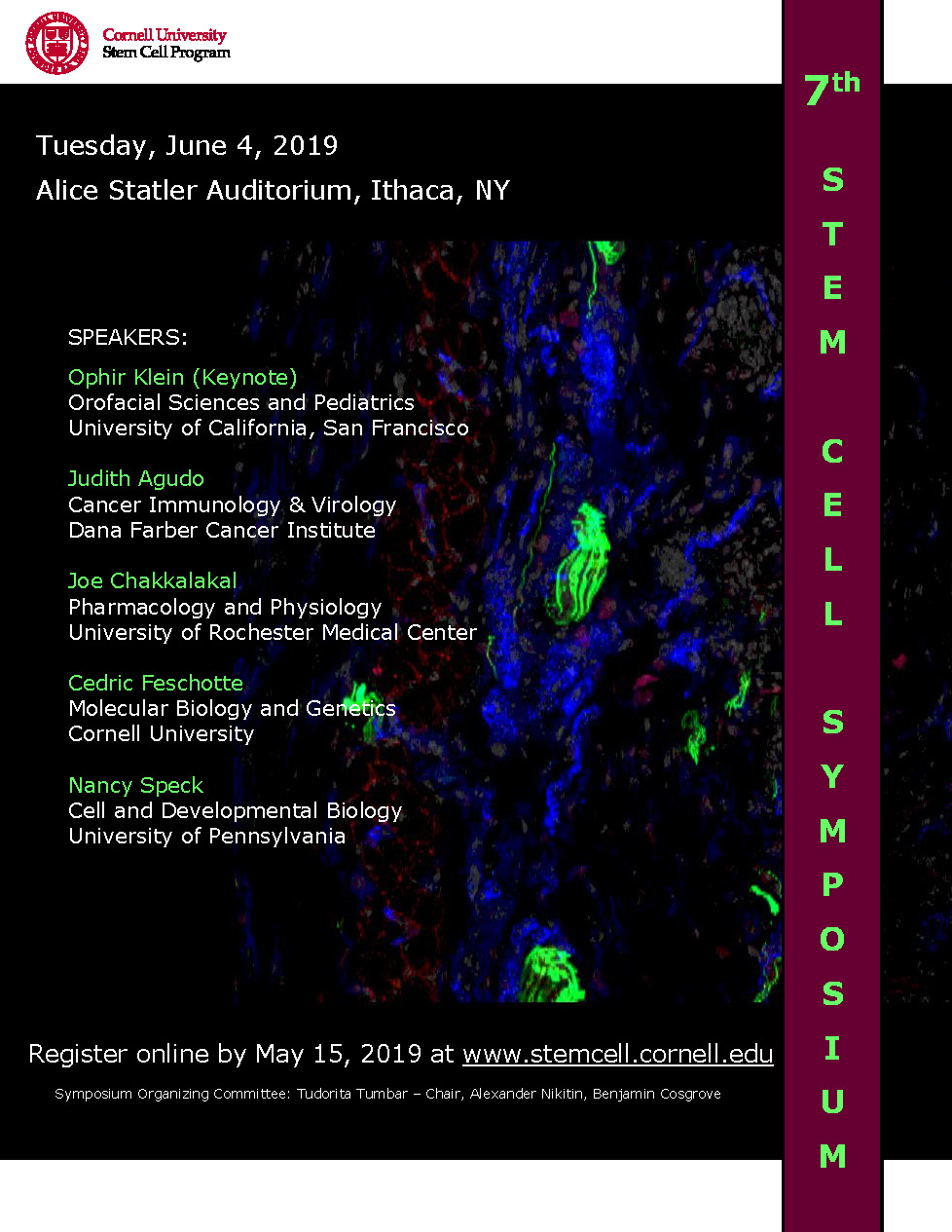 7th Stem Cell Symposium poster